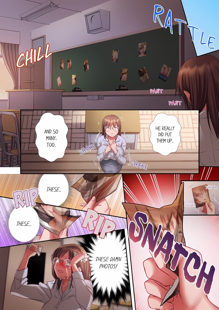 Sent to the Wrong Chat: Blackmailed by One of the Thirty Boys in My Class! (Uncensored) Chapter 3 - Page 6