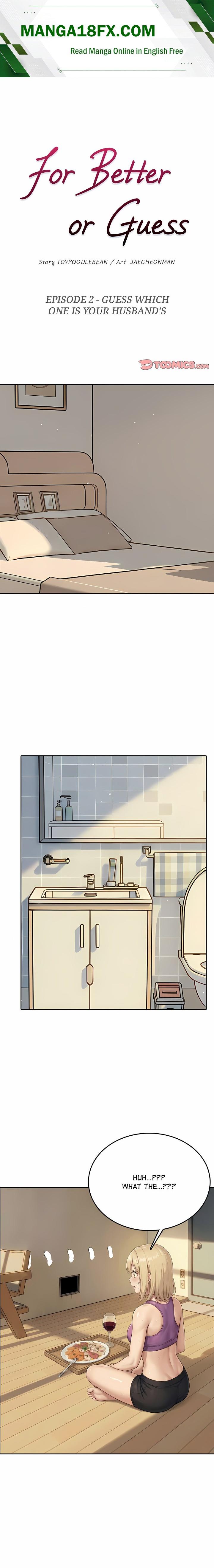 For Better or Guess Chapter 2 - Page 1