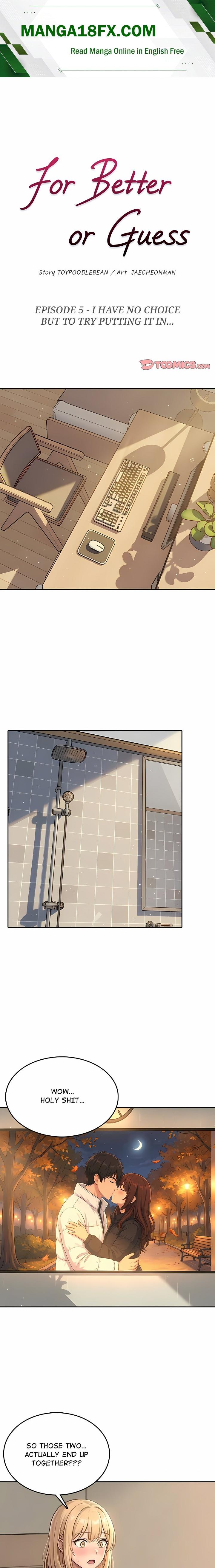 For Better or Guess Chapter 5 - Page 1