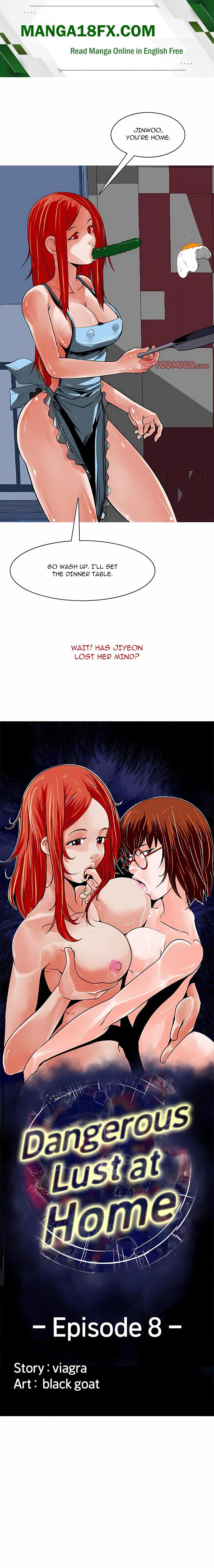 Dangerous Lust at Home Chapter 8 - Page 1