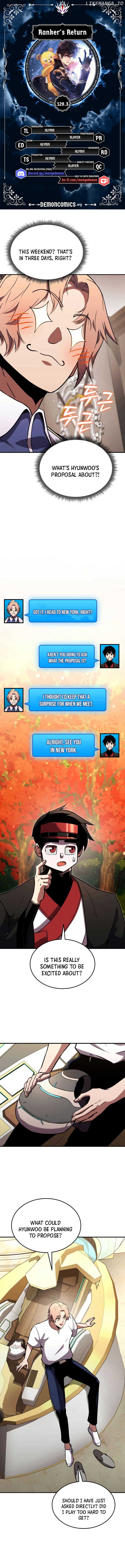 Ranker’s Return (Remake) Chapter 128.3 - Page 1