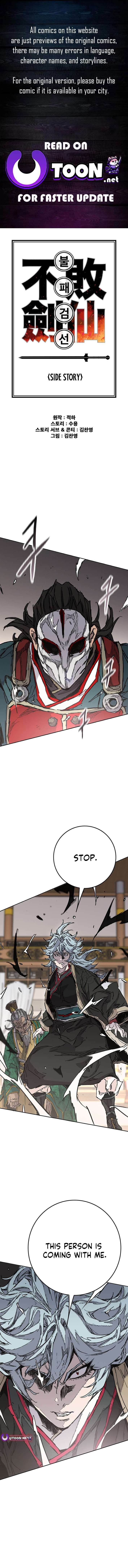 The Undefeatable Swordsman Chapter 274 - Page 1