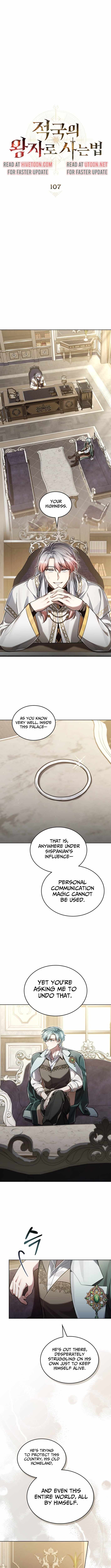 Reborn as the Enemy Prince Chapter 107 - Page 3