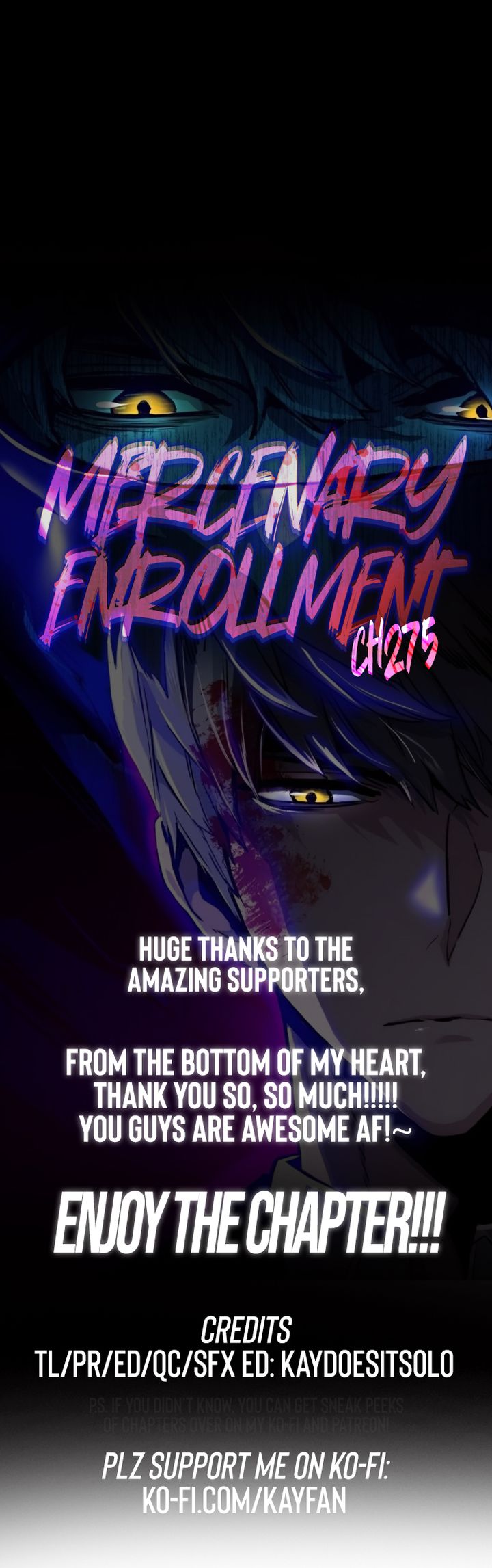 Mercenary Enrollment Chapter 275 - Page 1