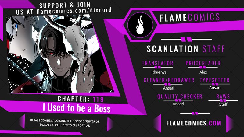 I Used to be a Boss Chapter 119 - Page 1