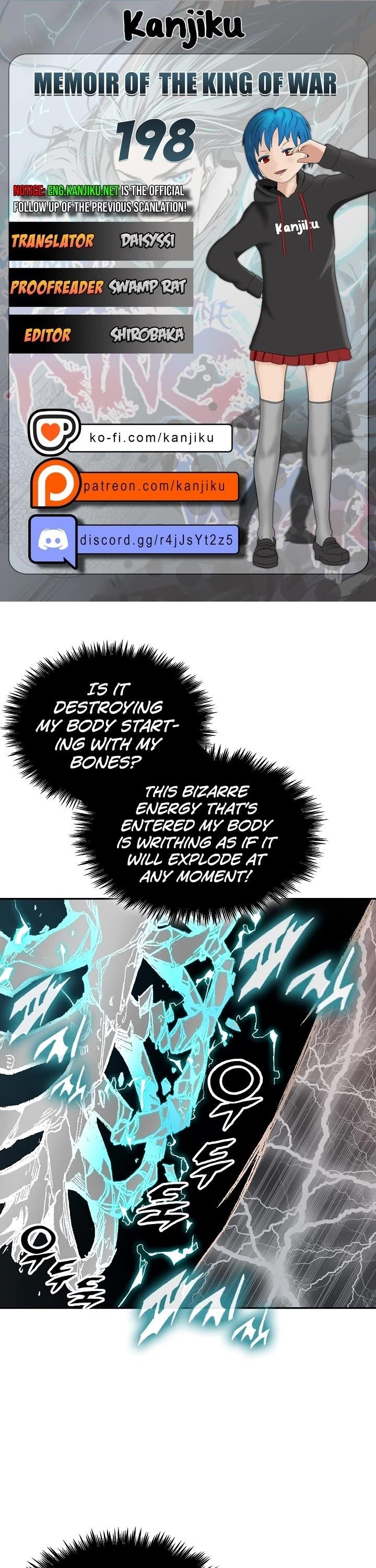 Memoir Of The God Of War Chapter 198 - Page 1