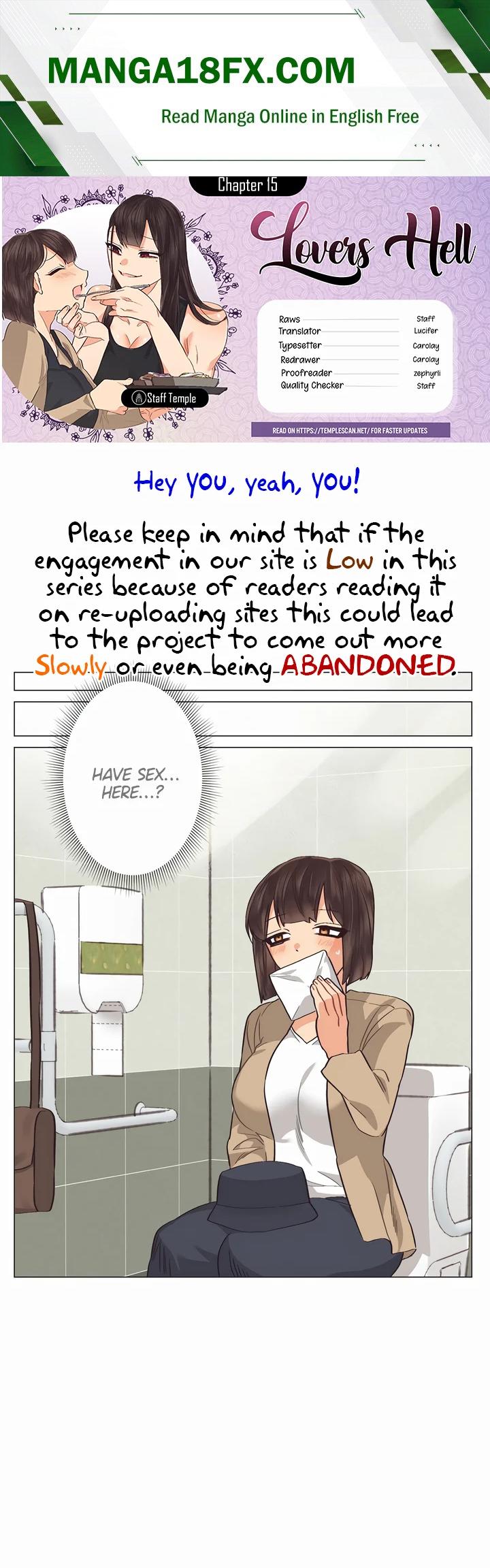 Lesbian Sex Hell Chapter 15 - Page 1