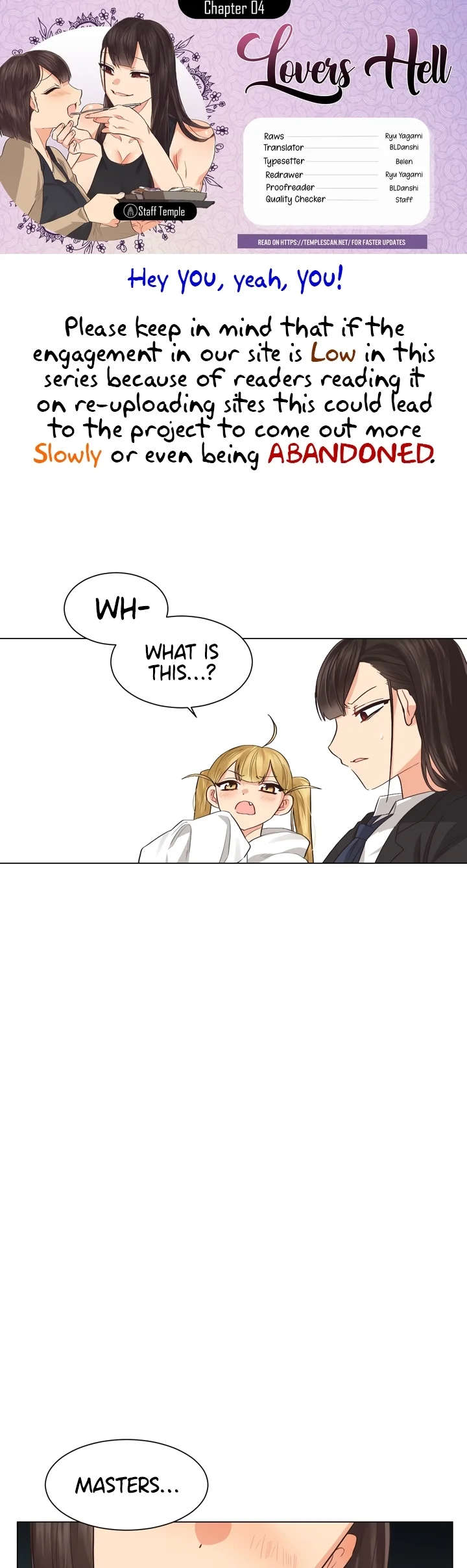 Lesbian Sex Hell Chapter 4 - Page 1