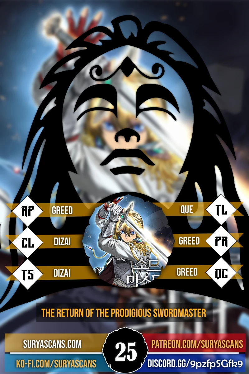 The Return of the Prodigious Swordmaster Chapter 25 - Page 1