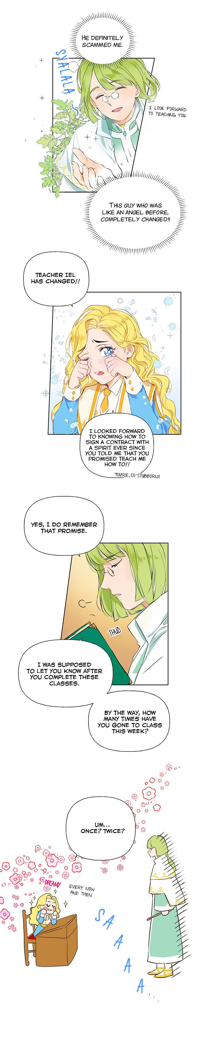 The Golden Haired Elementalist Chapter 3 - Page 22