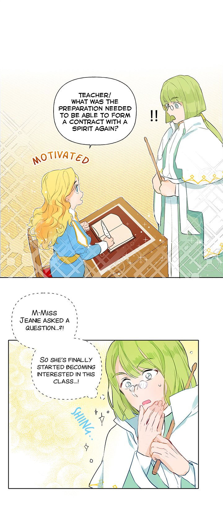 The Golden Haired Elementalist Chapter 3 - Page 25