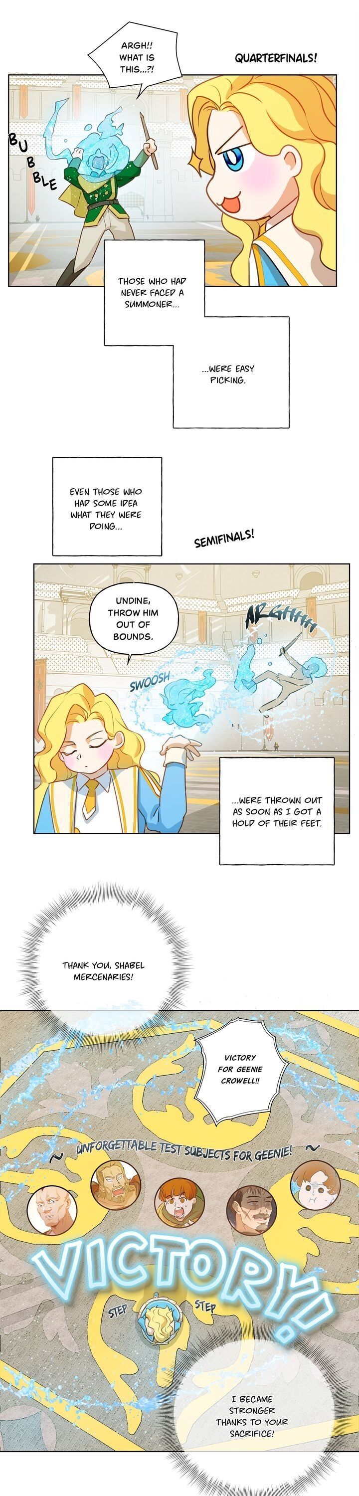 The Golden Haired Elementalist Chapter 36 - Page 19