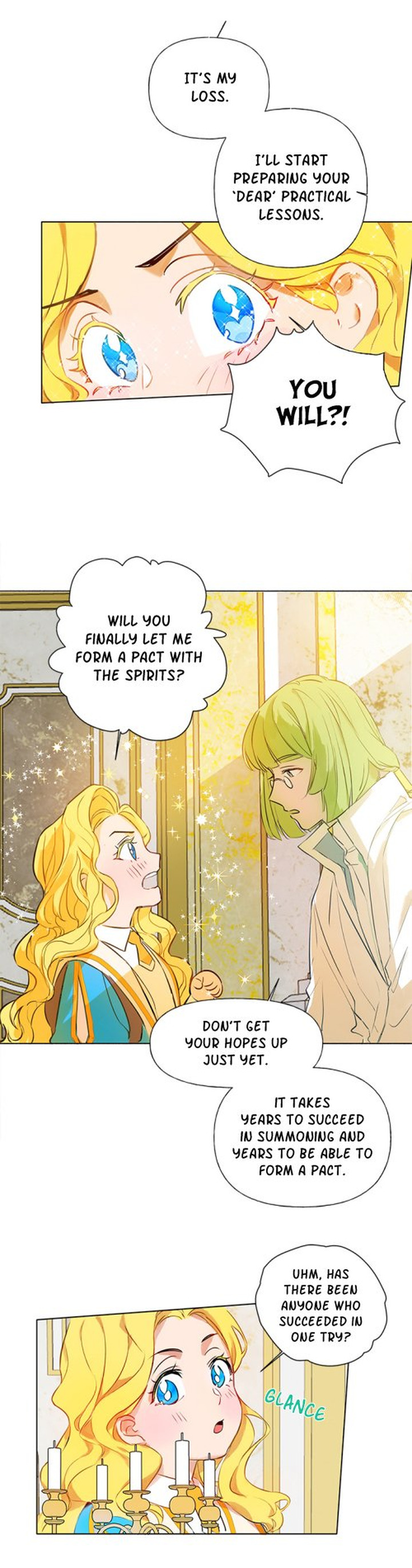 The Golden Haired Elementalist Chapter 5 - Page 24
