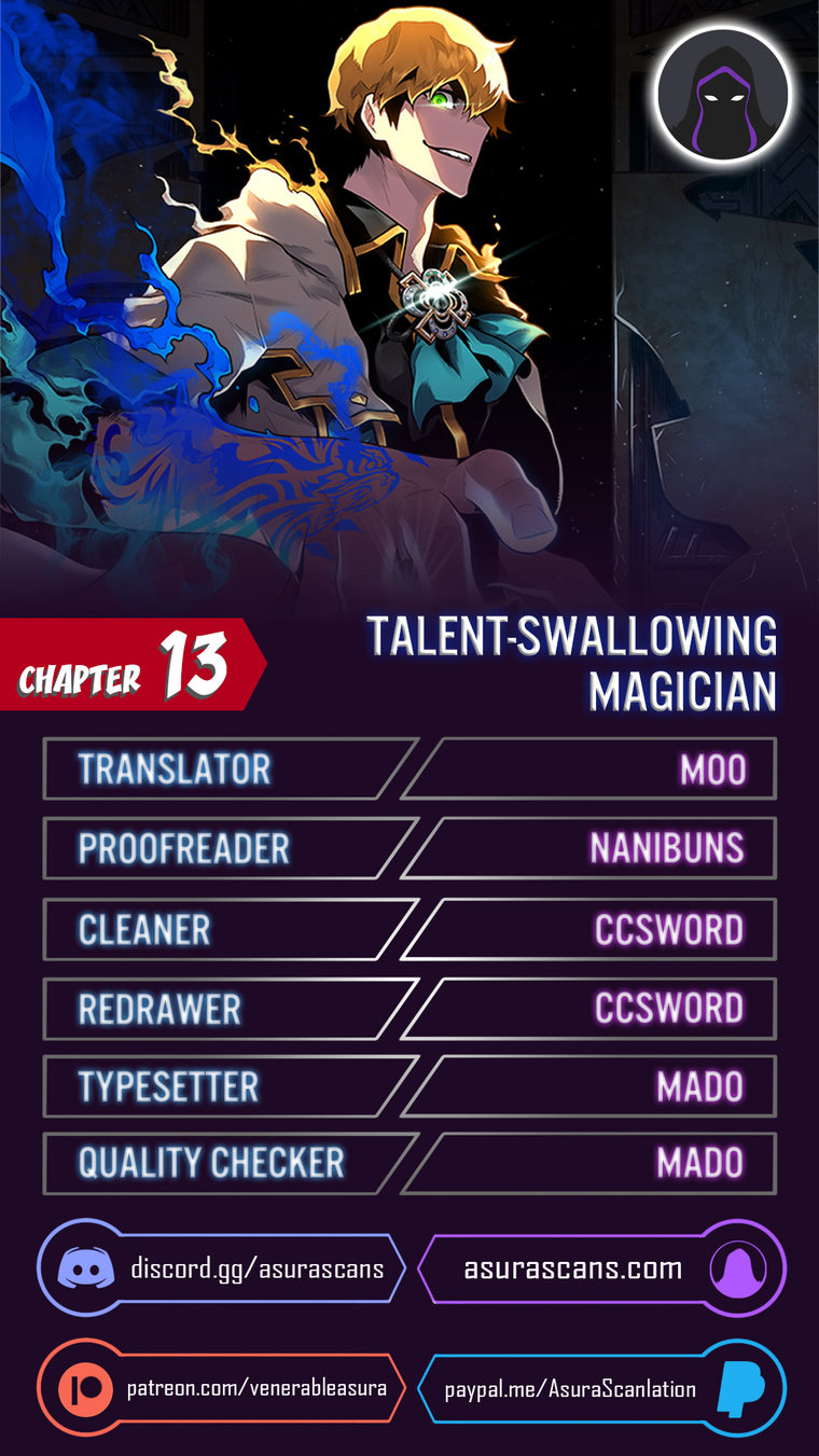 Talent-Swallowing Magician Chapter 13 - Page 1