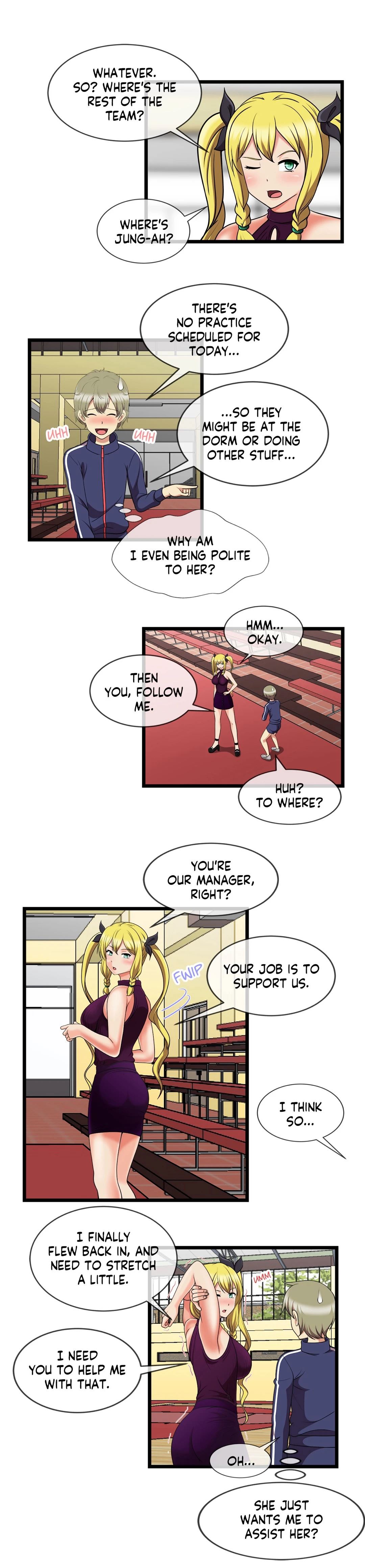 The Naughty Volleyball Team Chapter 12 - Page 8