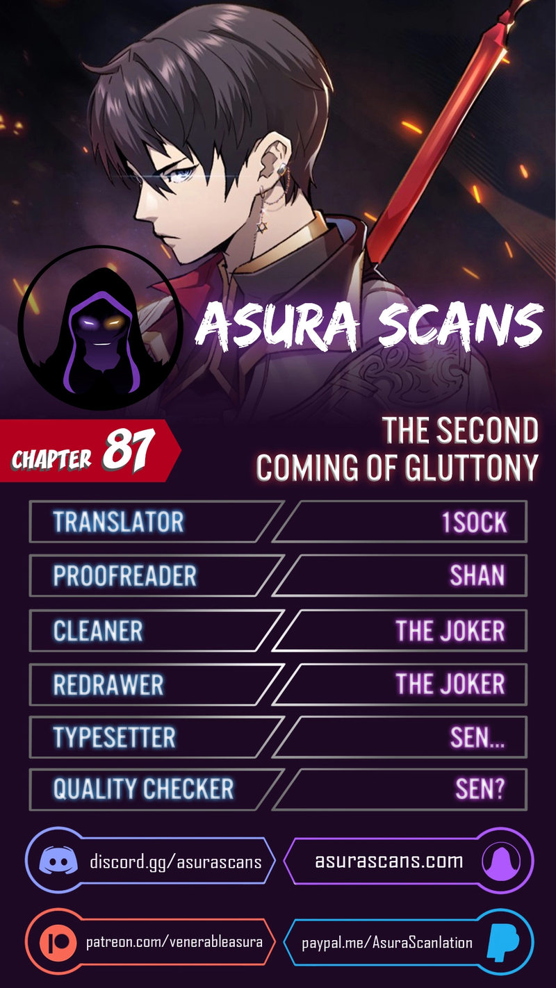 The Second Coming of Gluttony Chapter 87 - Page 1
