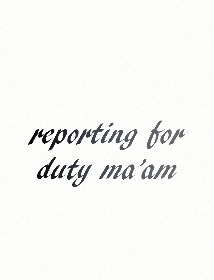 Reporting For Duty Ma’Am Chapter 13 - Page 6