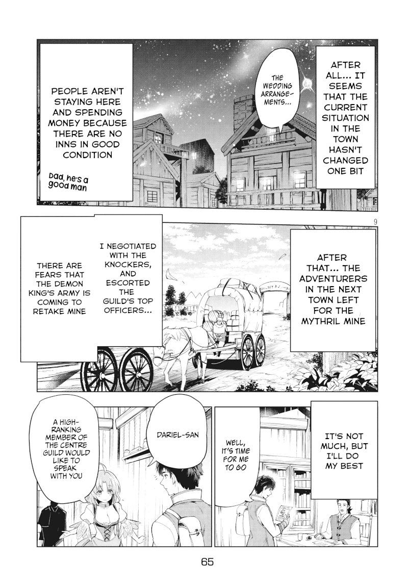 Kaiko sareta Ankoku Heishi (30-dai) no Slow na Second Life Chapter 8.1 - Page 9