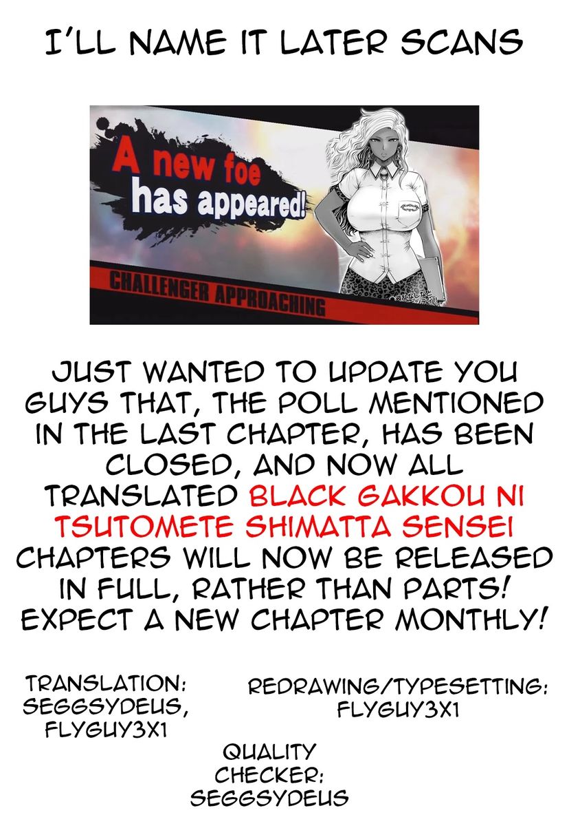 Black Gakkou ni Tsutometeshimatta Sensei Chapter 23 - Page 24