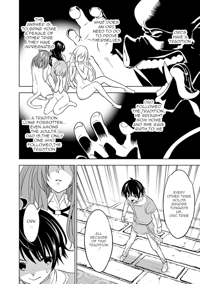 Shijou Saikyou Orc-san no Tanoshii Tanetsuke Harem Zukuri Chapter 1 - Page 21