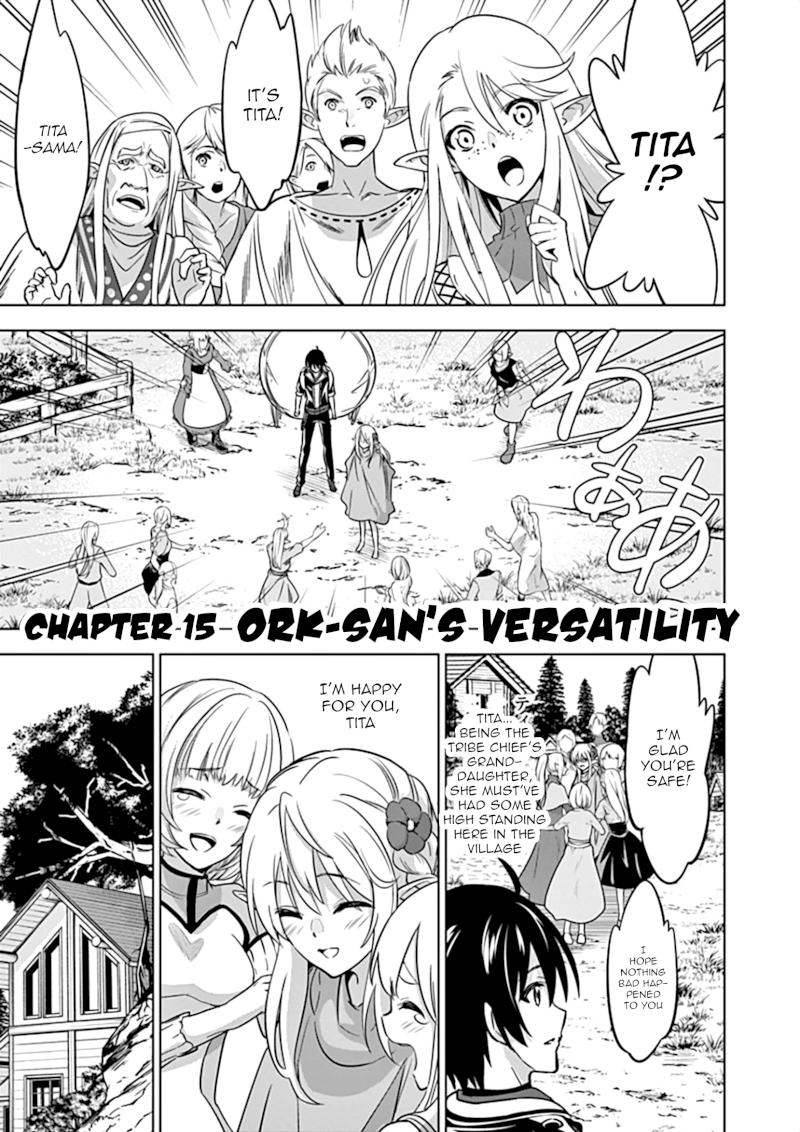 Shijou Saikyou Orc-san no Tanoshii Tanetsuke Harem Zukuri Chapter 15 - Page 2