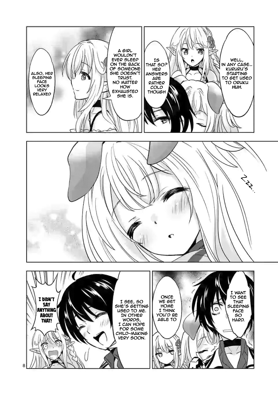 Shijou Saikyou Orc-san no Tanoshii Tanetsuke Harem Zukuri Chapter 35 - Page 9