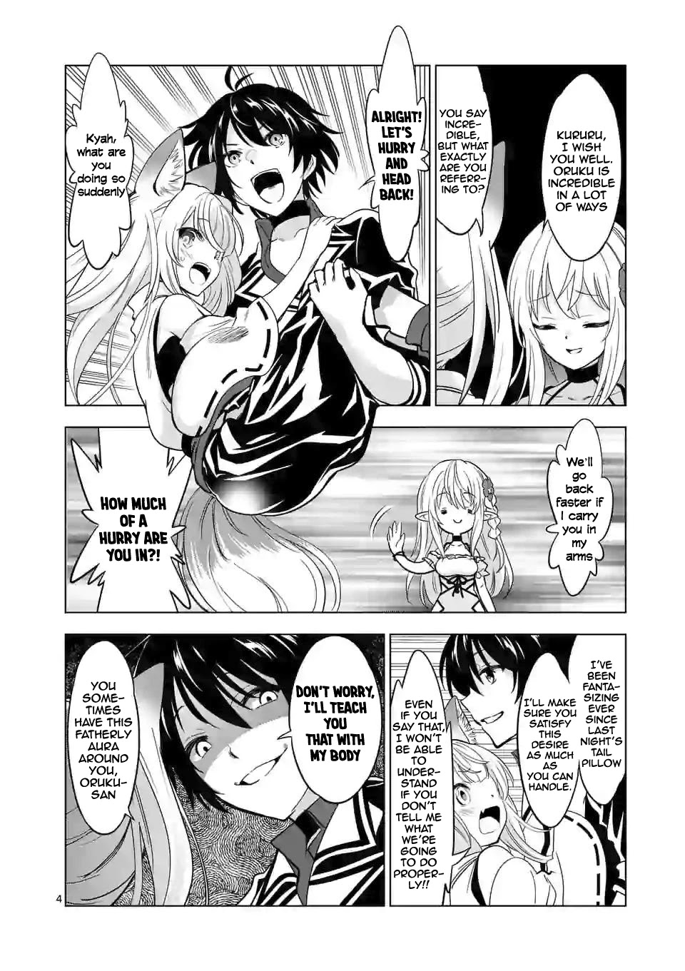 Shijou Saikyou Orc-san no Tanoshii Tanetsuke Harem Zukuri Chapter 40 - Page 5