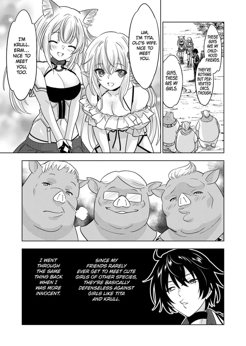 Shijou Saikyou Orc-san no Tanoshii Tanetsuke Harem Zukuri Chapter 91 - Page 11