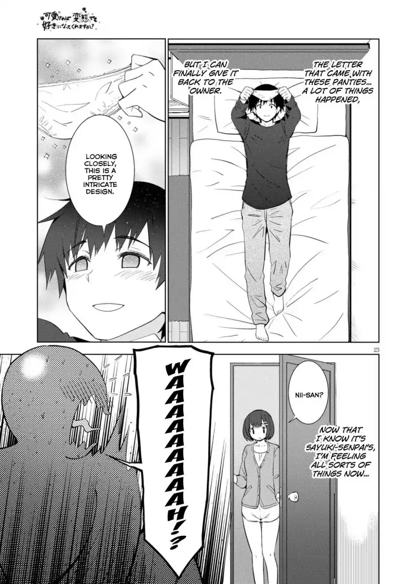 Kawaikereba Hentai demo Suki ni Natte Kuremasu ka? Chapter 5 - Page 23