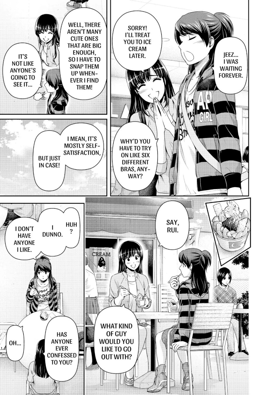 Domestic na Kanojo Chapter 154.1 - Page 3
