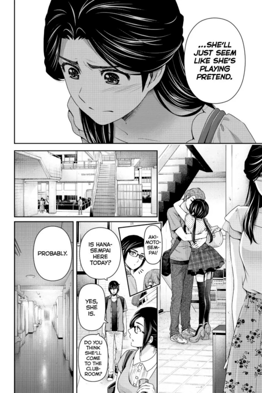 Domestic na Kanojo Chapter 164 - Page 14