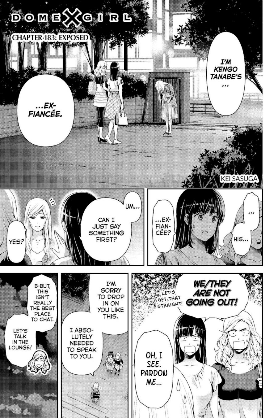 Domestic na Kanojo Chapter 183 - Page 1