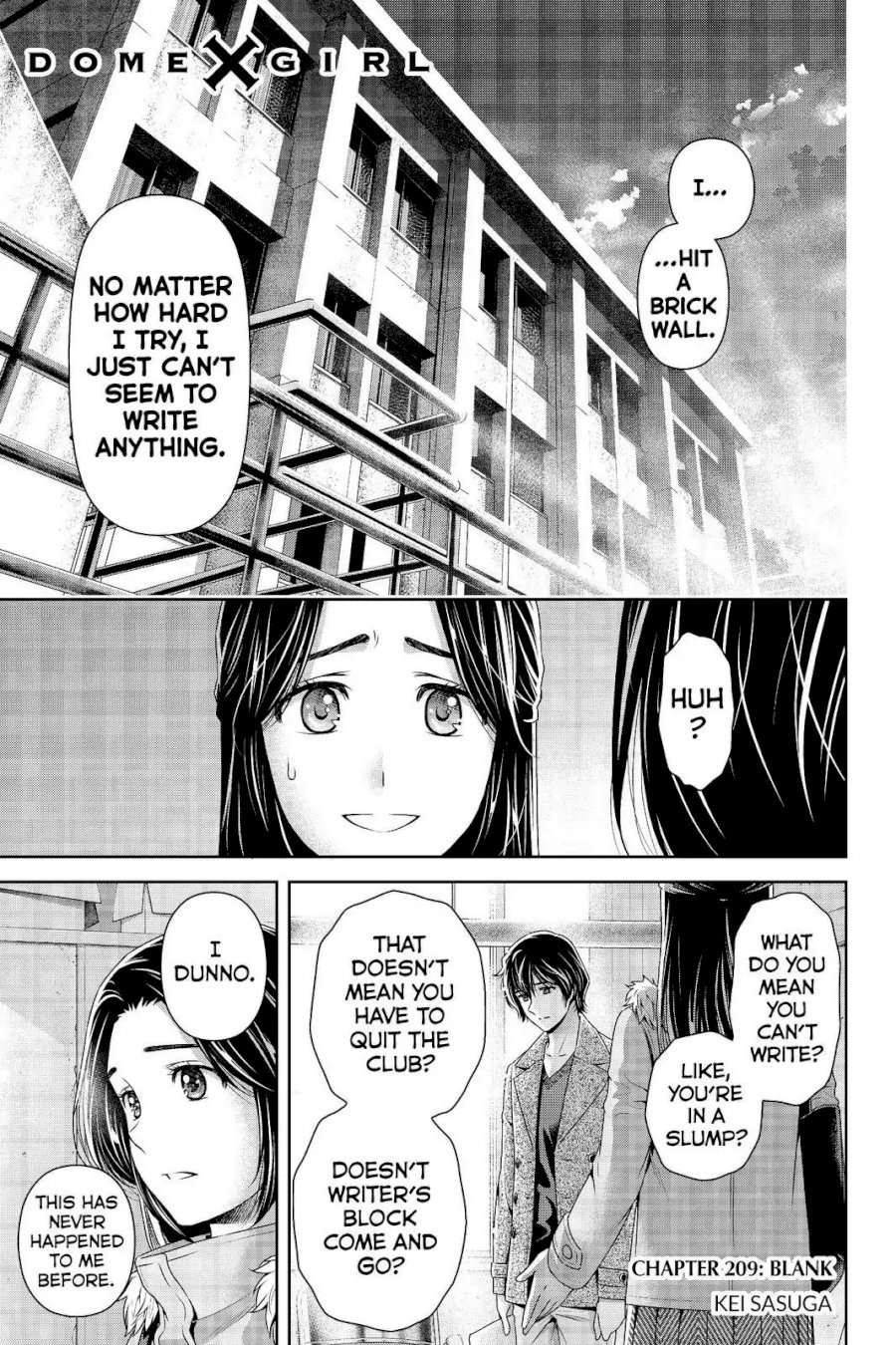 Domestic na Kanojo Chapter 209 - Page 1