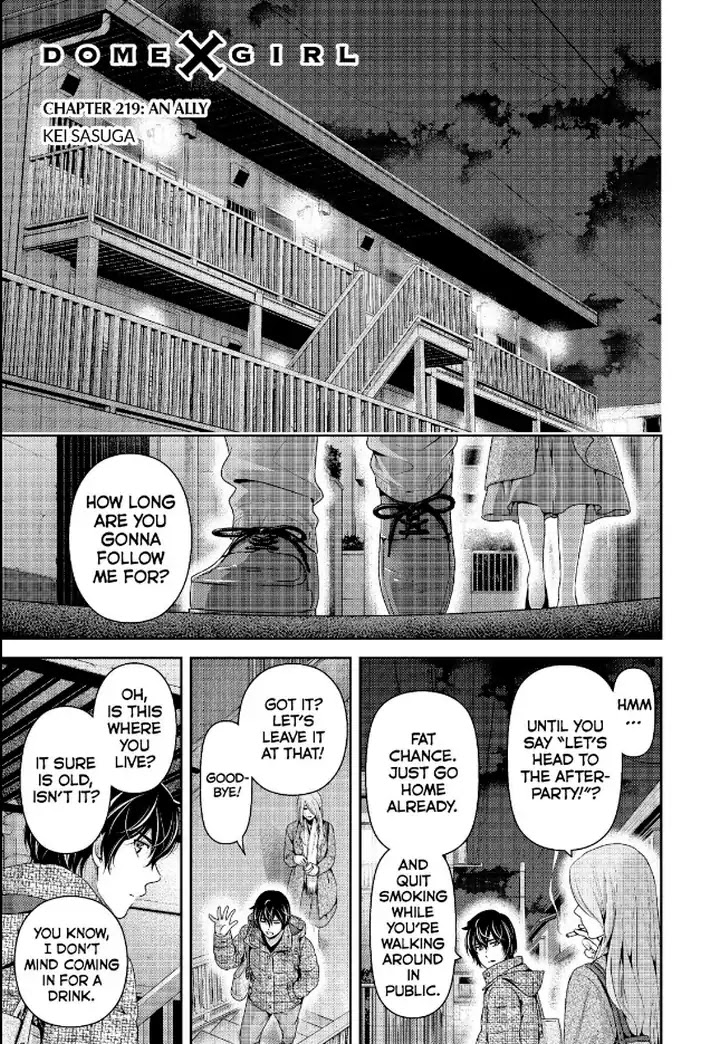 Domestic na Kanojo Chapter 219 - Page 1