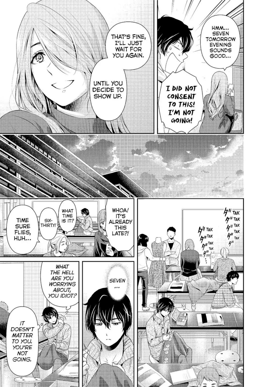 Domestic na Kanojo Chapter 221 - Page 8