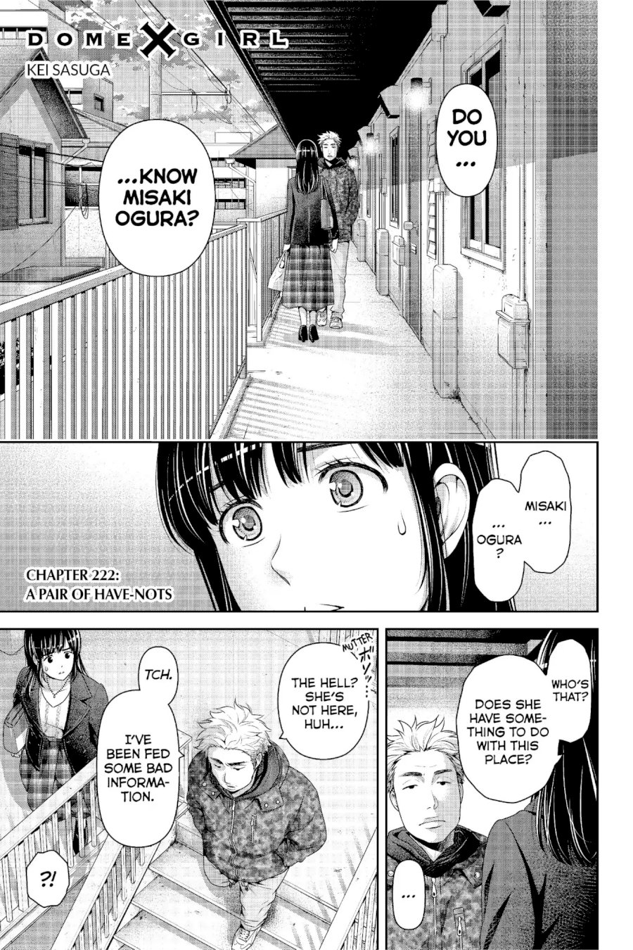 Domestic na Kanojo Chapter 222 - Page 2