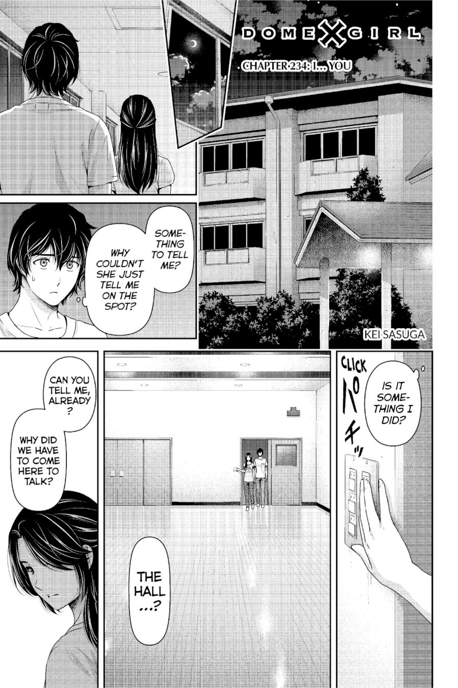 Domestic na Kanojo Chapter 234 - Page 2