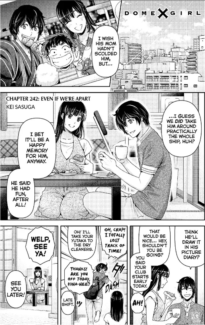 Domestic na Kanojo Chapter 242 - Page 1