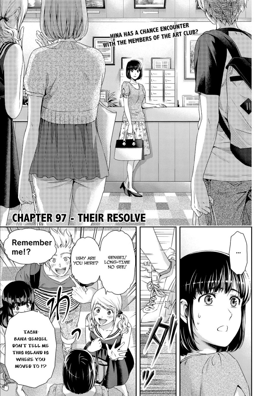 Domestic na Kanojo Chapter 97 - Page 2