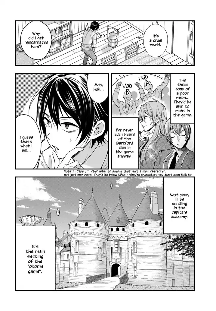 Otome Game Sekai wa Mob ni Kibishii Sekai desu Chapter 1 - Page 39