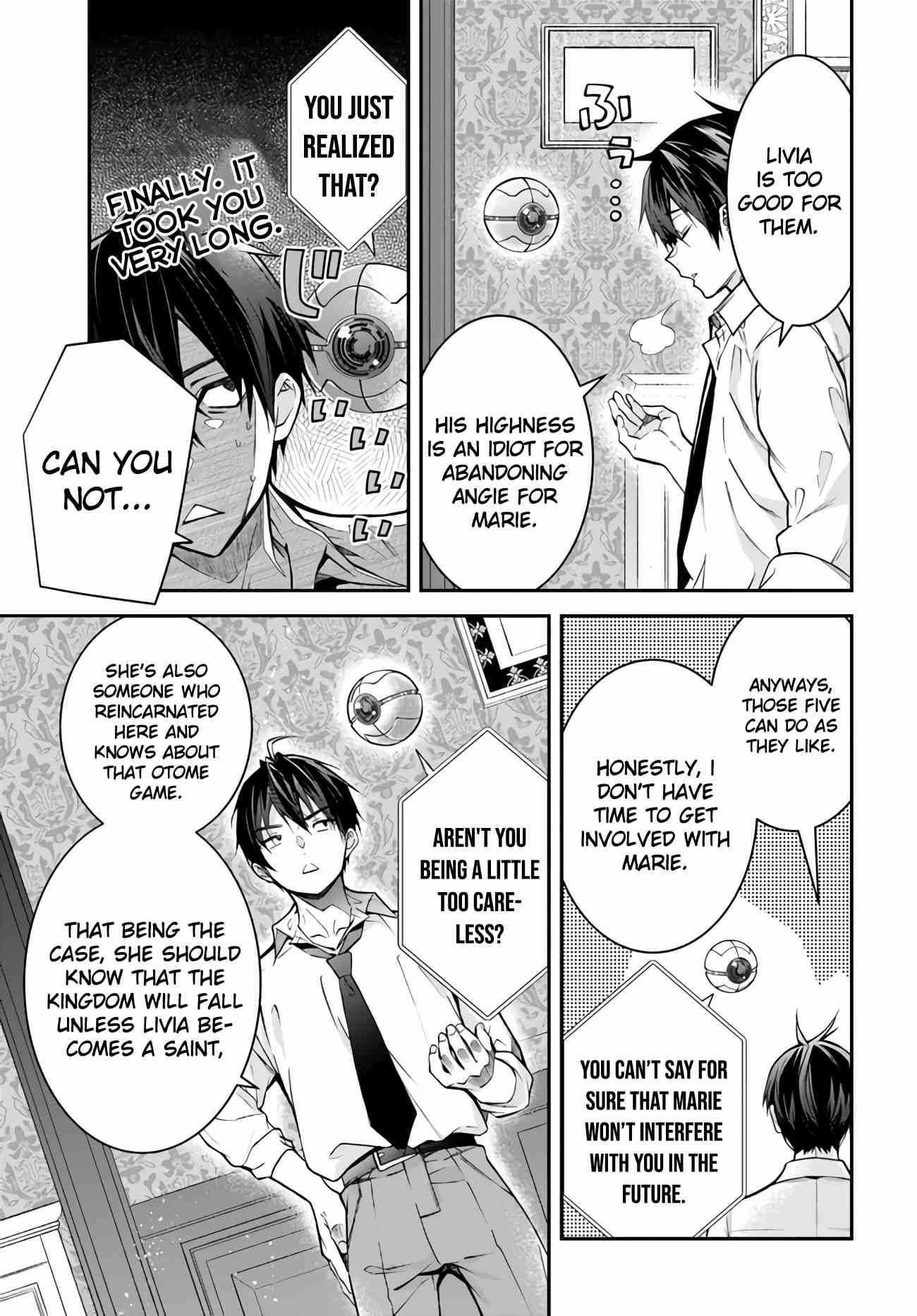 Otome Game Sekai wa Mob ni Kibishii Sekai desu Chapter 37 - Page 19