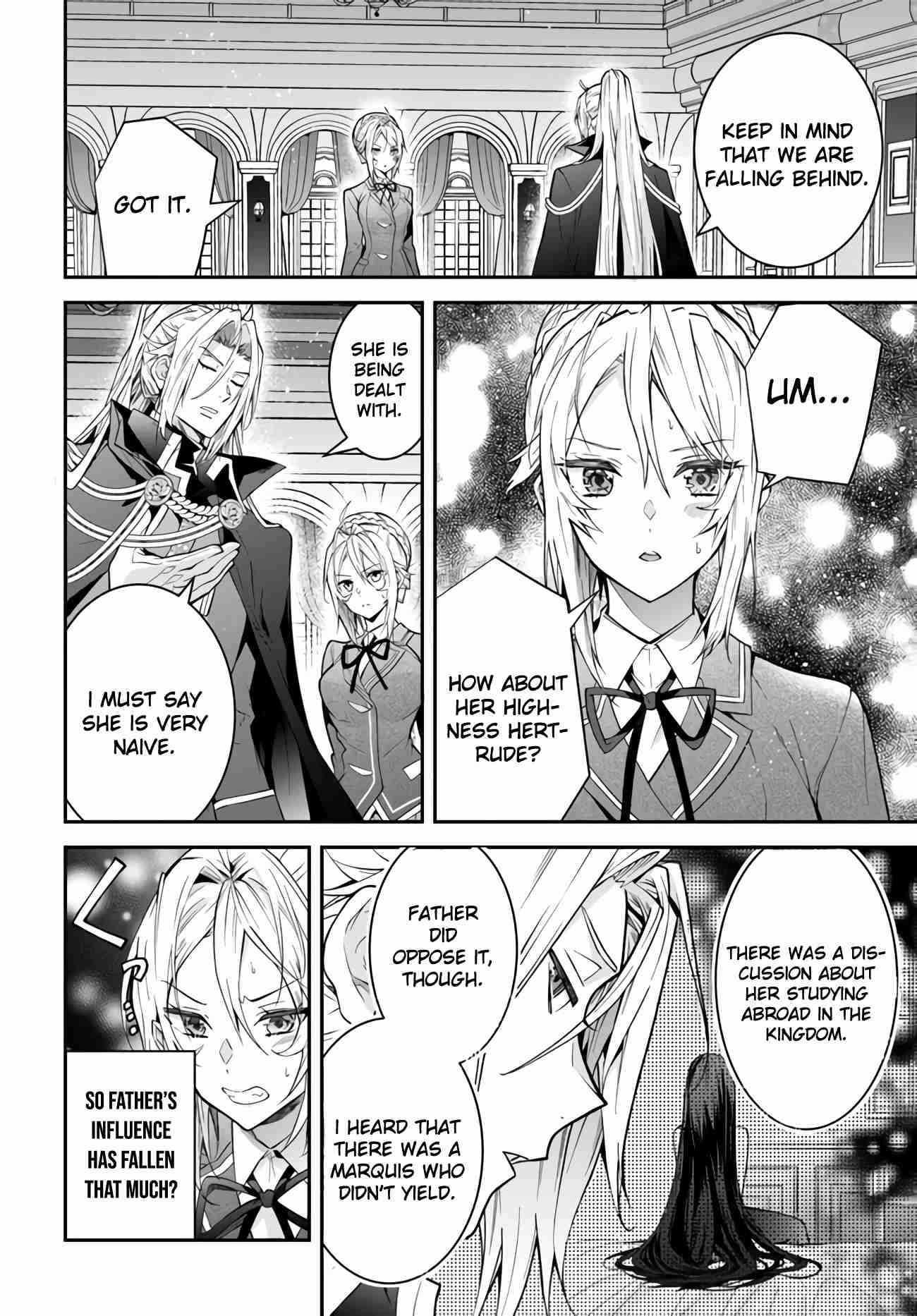 Otome Game Sekai wa Mob ni Kibishii Sekai desu Chapter 37 - Page 4