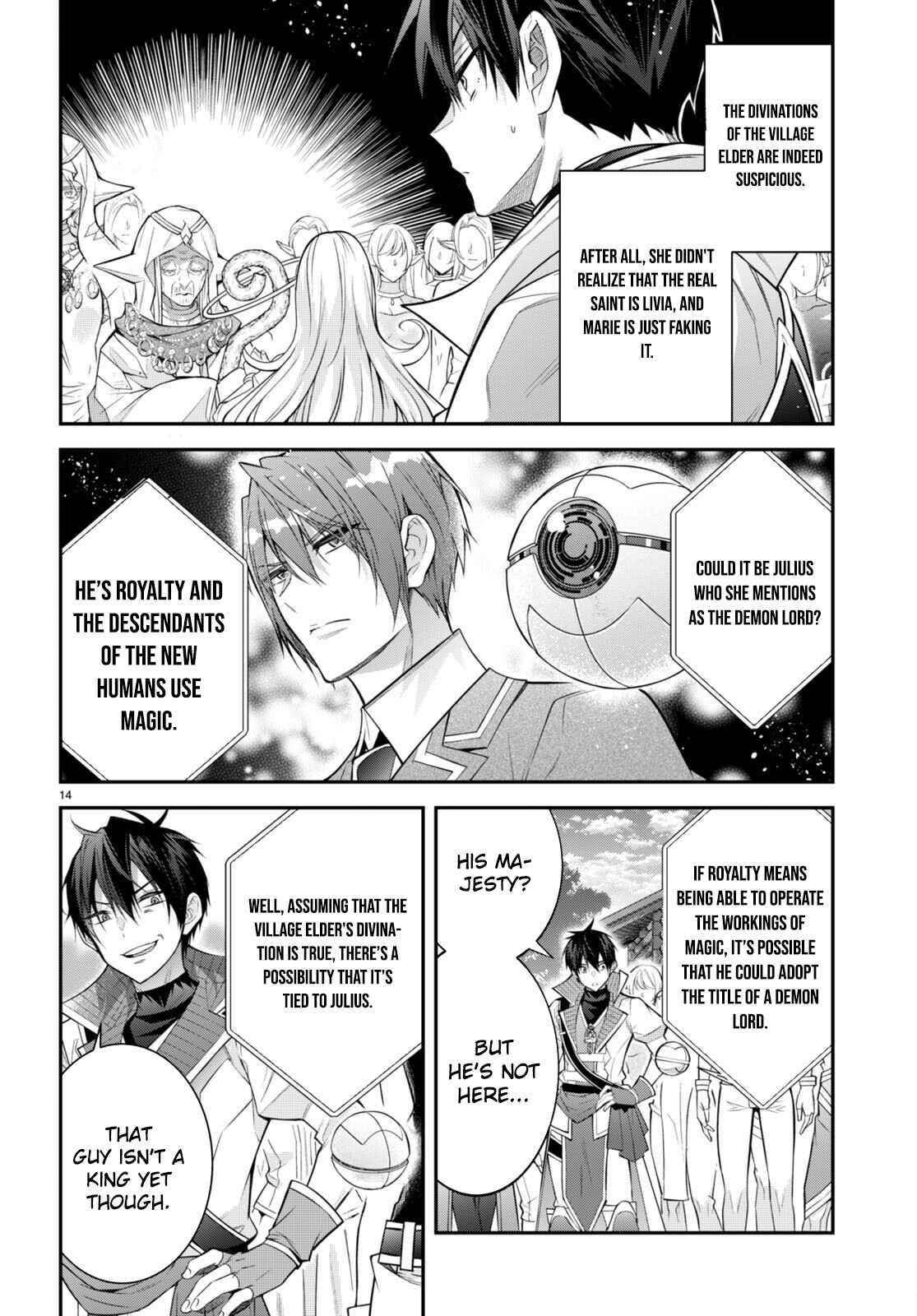 Otome Game Sekai wa Mob ni Kibishii Sekai desu Chapter 41 - Page 14