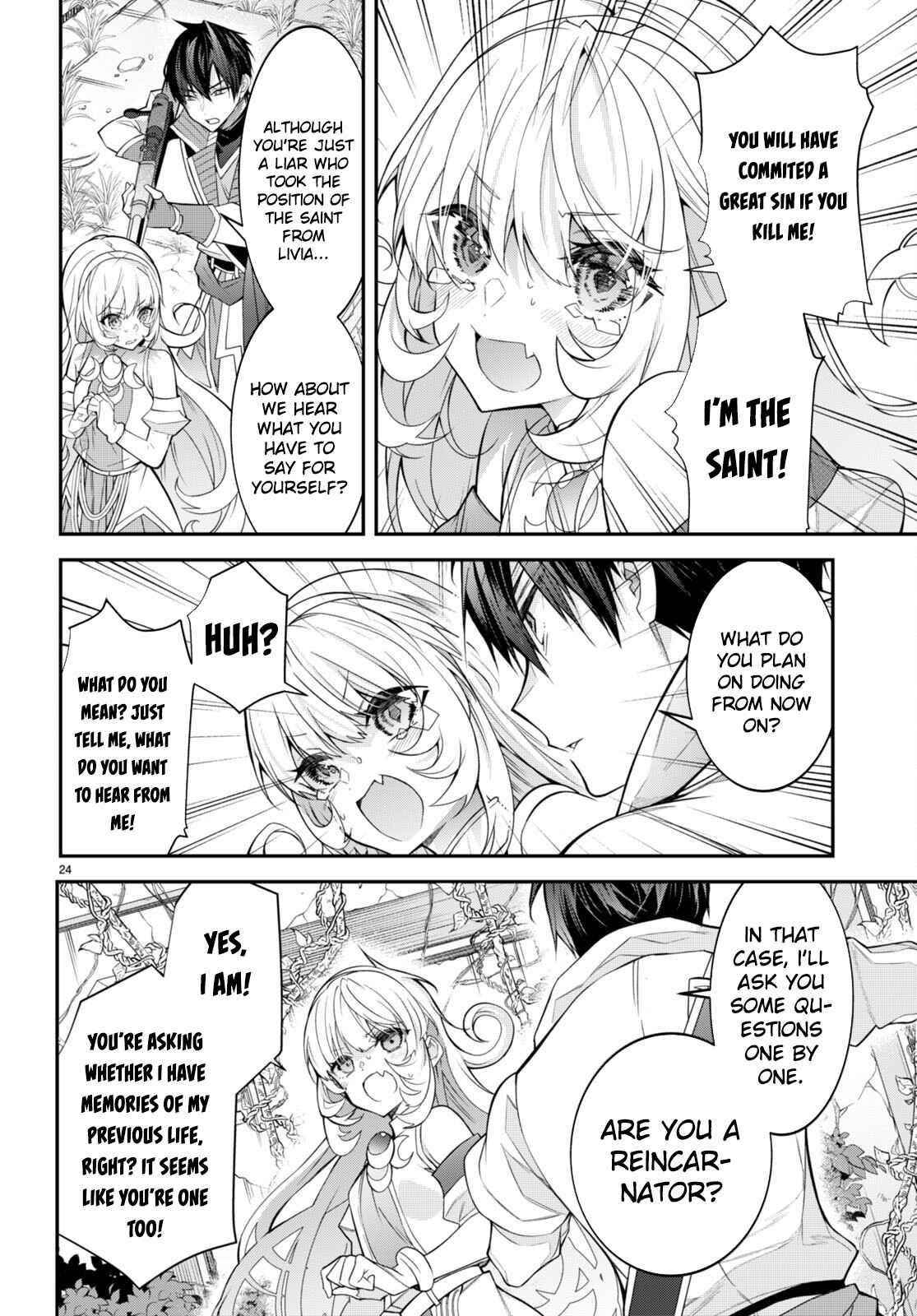 Otome Game Sekai wa Mob ni Kibishii Sekai desu Chapter 41 - Page 24