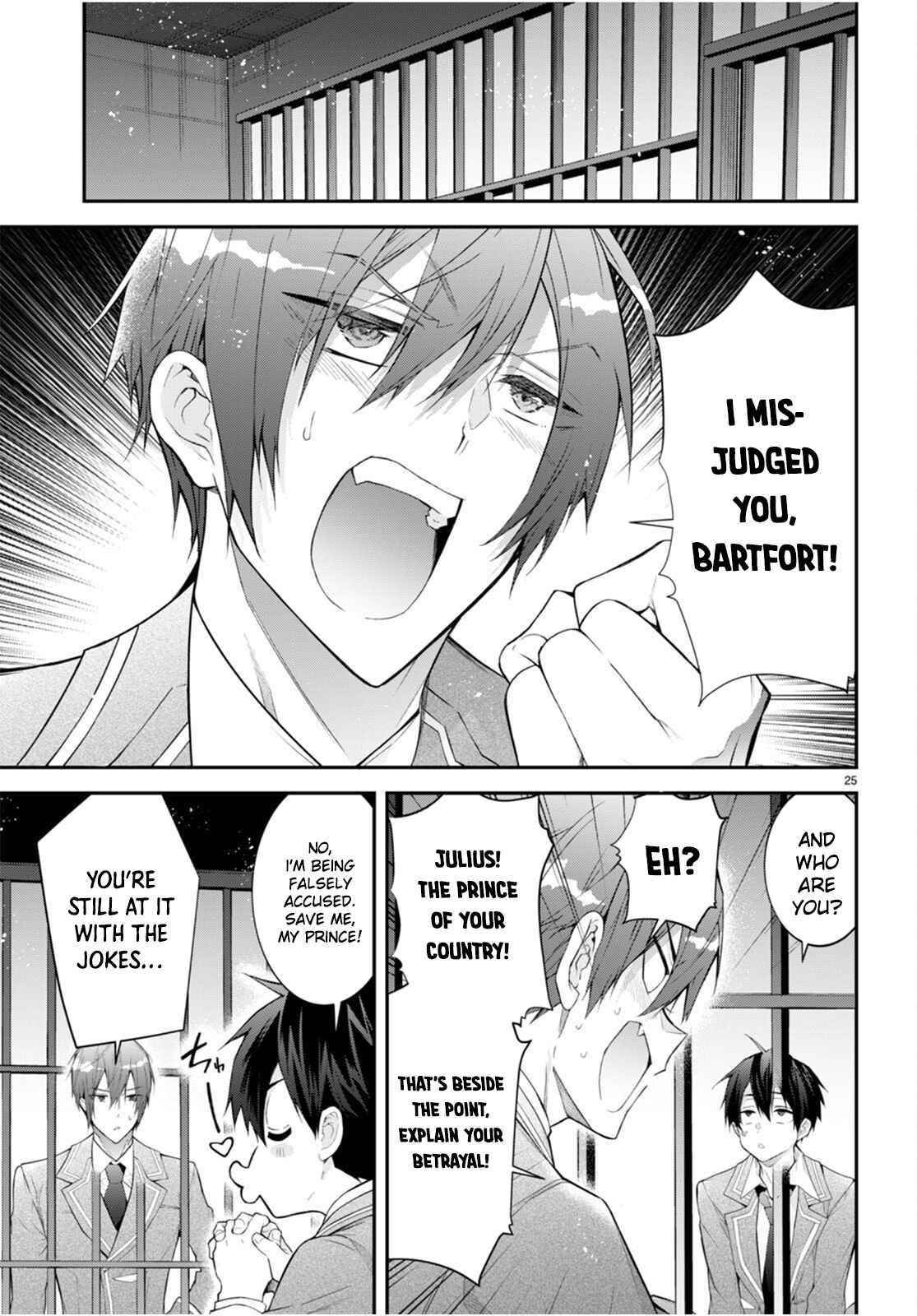 Otome Game Sekai wa Mob ni Kibishii Sekai desu Chapter 46 - Page 25