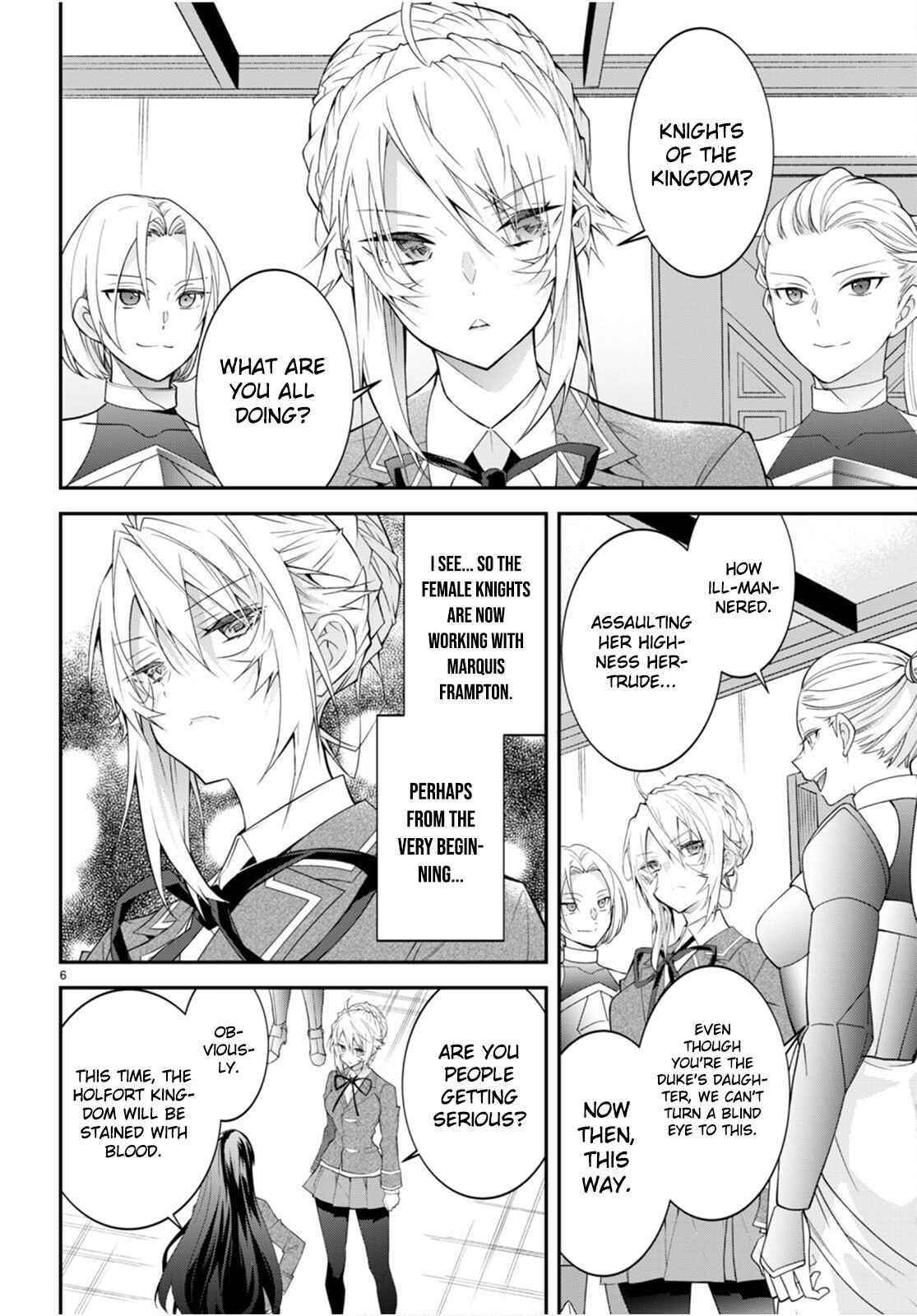 Otome Game Sekai wa Mob ni Kibishii Sekai desu Chapter 46 - Page 6