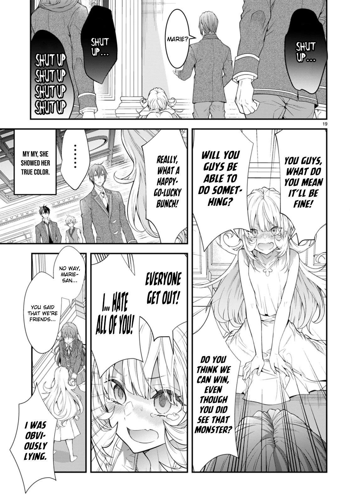 Otome Game Sekai wa Mob ni Kibishii Sekai desu Chapter 51 - Page 19