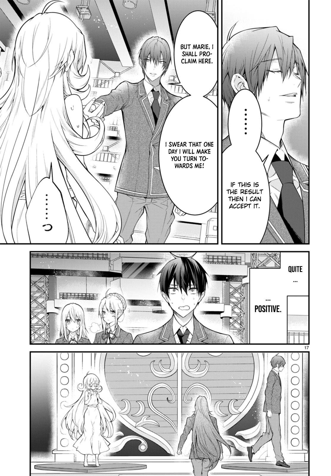 Otome Game Sekai wa Mob ni Kibishii Sekai desu Chapter 54 - Page 17