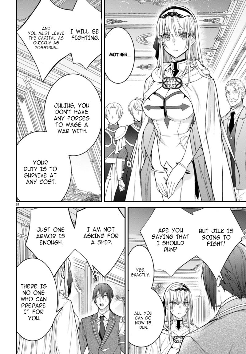 Otome Game Sekai wa Mob ni Kibishii Sekai desu Chapter 55 - Page 24