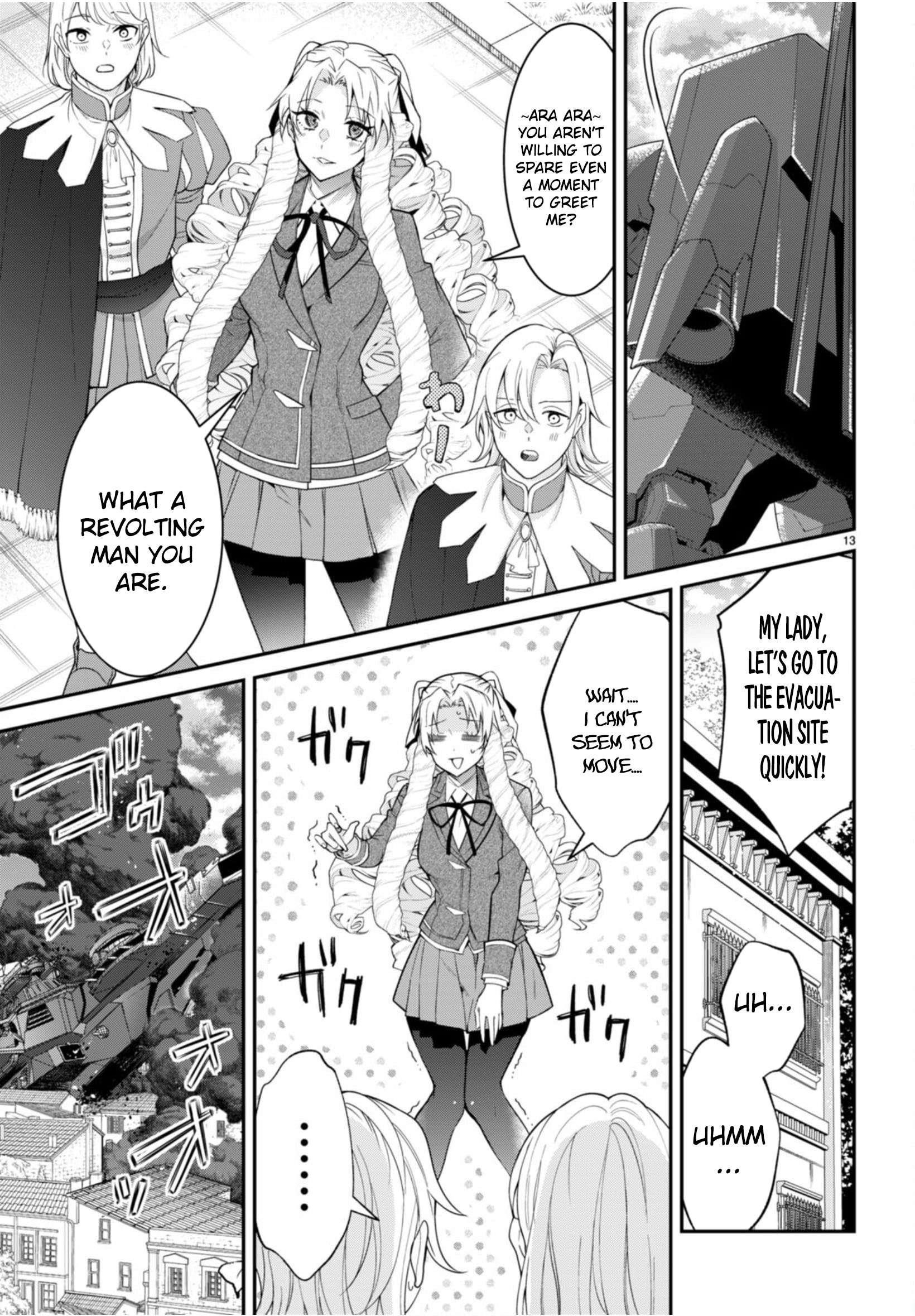 Otome Game Sekai wa Mob ni Kibishii Sekai desu Chapter 56 - Page 13